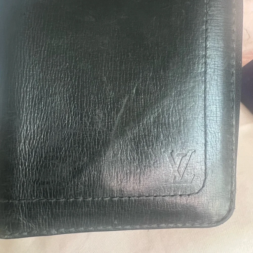Louis Vuitton Classic Black leather zippy wallet organizer - Picture 4 of 16